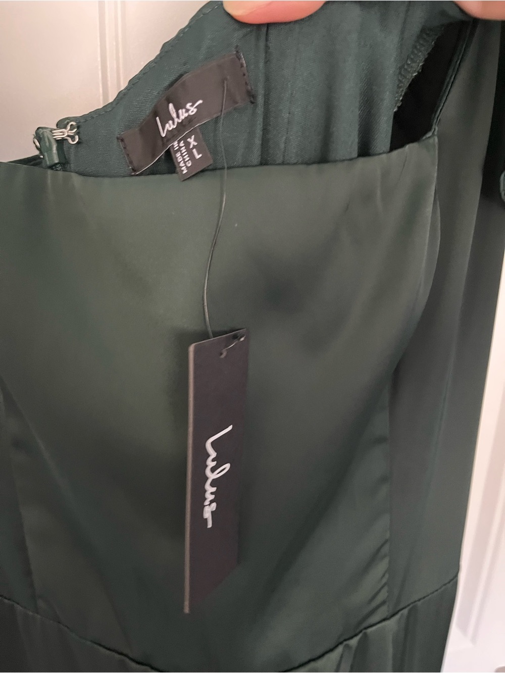 Lulus Dress XL Formal Green - Picture 7 of 12